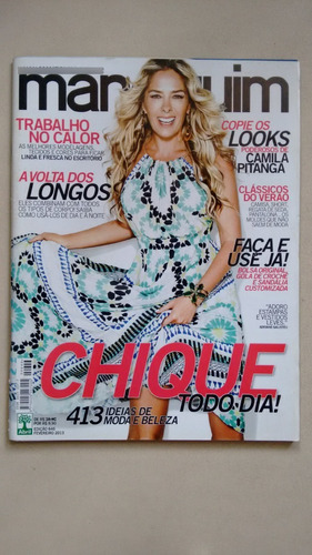 Revista Manequim 646 Adriana Galisteu Camila Pitanga 338l