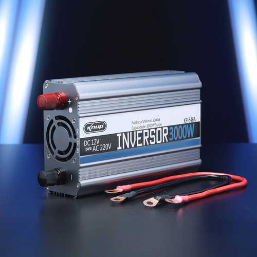 Inversor 12v Para 220v 3000w Conversor Knup Tensão Energia Transformador Pico De 6000w Onda Senoidal Modificada Bateria Brinde Alicate Multiuso Ferramenta 8 Polegadas