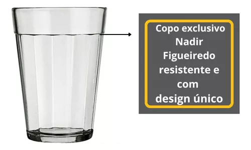 Jogo Copo Americano Multiuso Long Drink 300ml - Kit 6 Un Cor Transparente