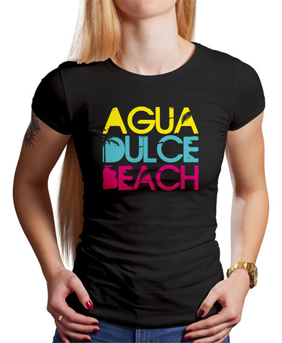 Polo Dama Agua Dulce Beach (d0936 Boleto.store)