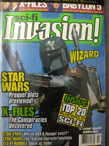 Revista Wizard Sci Fi Invasion Spring 1997