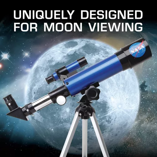 Telescopio Para Niños, Color Azul, Para Principiantes