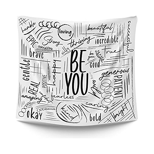 Tapiz Motivacional, Tapiz Frase  Be You,  Diseño   De ...