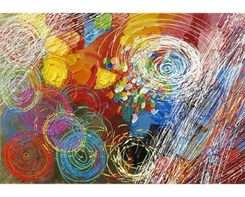 Cuadro Pintura Modelo Cyclonic Abstraction I