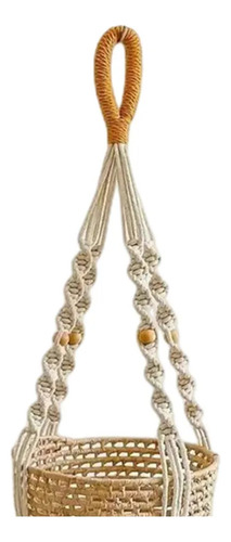 Soporte Decorativo Para Maceta De Macramé Para Colgar