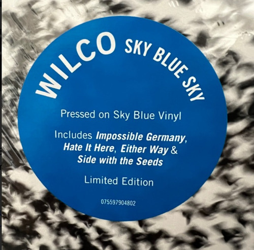 Wilco Sky Blue Sky Vinilo Nuevo 2 Lp Color Sky Blue Edición Limitada