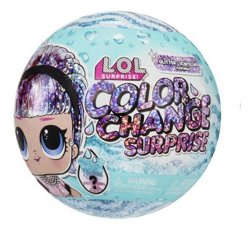 Muñeca Lol Surprise Glitter Color Change En Esfera Mga585299