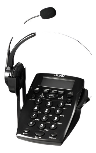 Oficina Negocios Teléfono Dial Pad Call Center Pantalla Lcd 