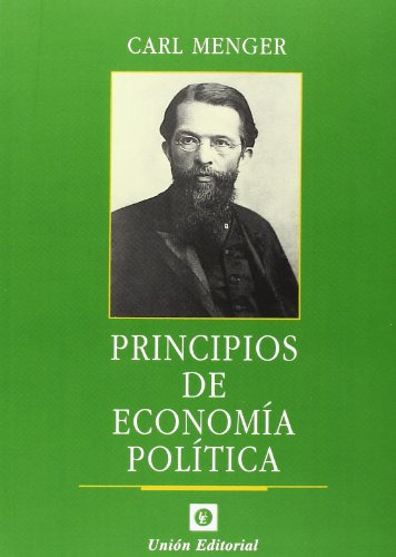 Libro Principios De Economia Politica De Menger Carl Union E