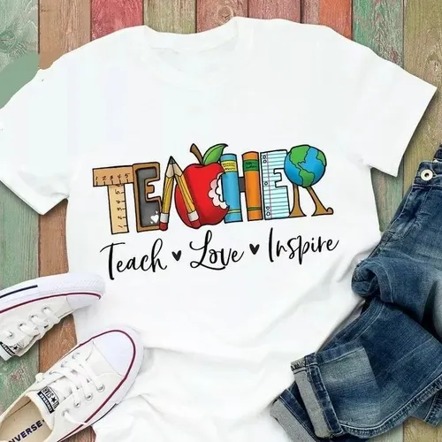 Playeras dia del maestro hotsell
