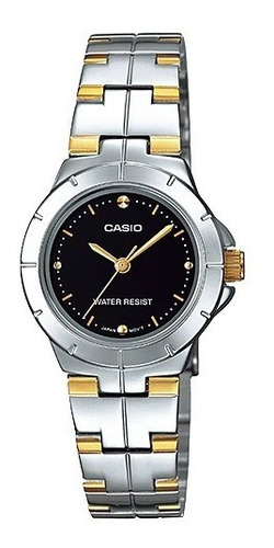 Reloj De Dama Casio Ltp-1242sg-1cdf Resistente Al Agua
