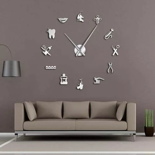 Reloj De Pared Dental Para Decoración De Dentistas