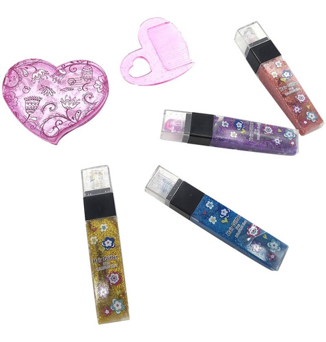 Imagen 4 de 5 de Mi Juego De Maquillaje Set De Belleza Cabellos Fashion Nenas