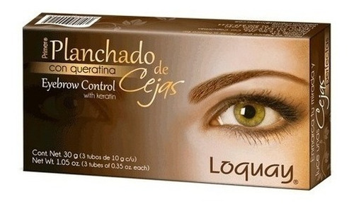 Planchado De Cejas Con Queratina Profesional Loquay