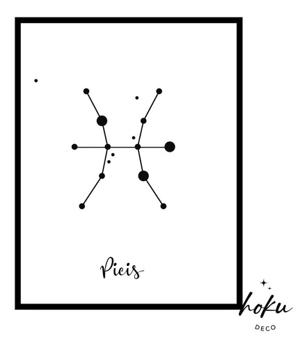 Cuadro 20x25 - Signos Del Zodíaco - Constelaciones - Aries
