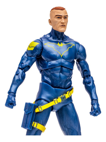 Figura Mcfarlane Dc Jim Gordon As Batman 12 Platinum (Reacondicionado)