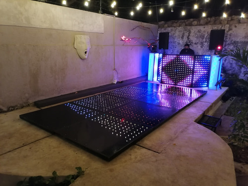 Cabina De Dj Booth Led Pixel Nueva Negro