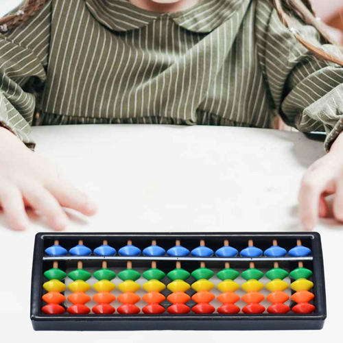 Calculadora De Contas Coloridas Ábaco Profissional De 11