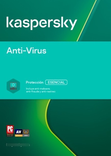 Licencia Kaspersky Antivirus 3 Equipos por 1 Año Ultima Versión 