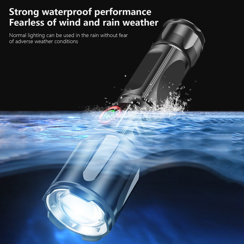Linterna Led S De 1000 Lúmenes, Linterna Superbrillante Zo 8