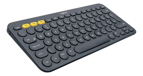 Teclado bluetooth Logitech K380 QWERTY español color grafito