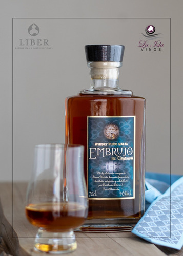 Imagen 3 de 10 de Whisky Embrujo De Granada 700ml - Importado Español