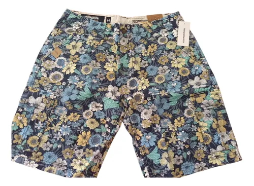 Bermudas floreadas hombre sales