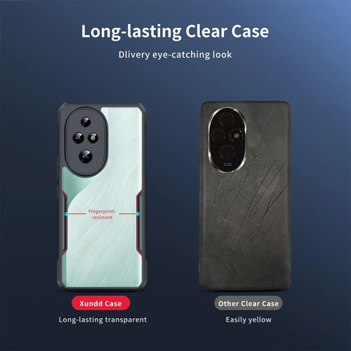 Para Capa Para Honor 200 Smart X7c Patch Com Magnético