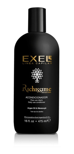 Imagen 1 de 1 de Acondicionador Oleo De Argan Y Maracuyá Richissime Exel