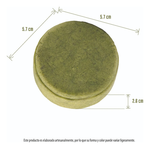 Imagen 4 de 8 de 5 Pack Shampoo Sólido Artesanal Aloe Vera 80 Gr Bam Boo!
