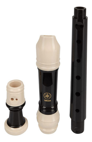 Kit 10 Flautas Doce Soprano Barroca Em C Yrs-32b Yamaha Cor Preto