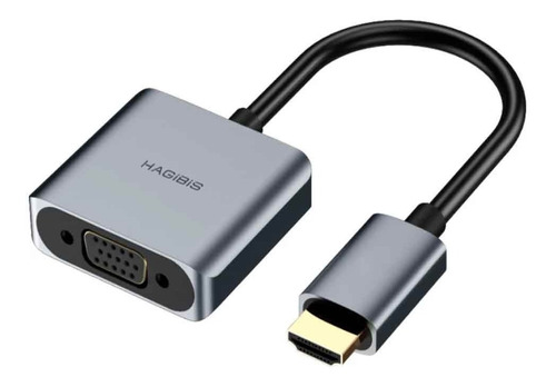 Adaptador Hdmi Macho A Vga Hembra Convertidor Full Hd Hagi