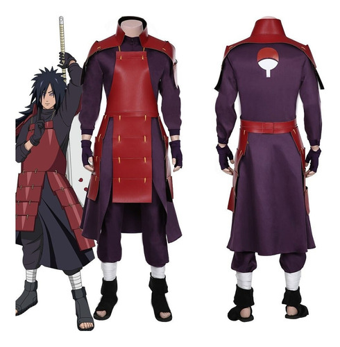 Naruto Uchiha Madara Disfraz De Cosplay Para Hombre Traje