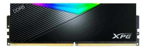 Memória RAM Lancer RGB color preto  16GB 1 XPG AX5U5200C3816G-CLAR