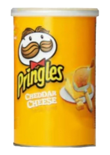 Papas Fritas Pringles Sabor Queso  De 71g Pack 10u