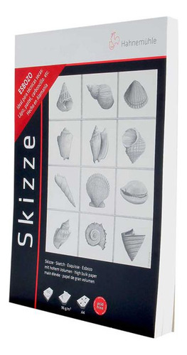 Block De Dibujo A4 100 Hojas De 96 Gramos Hahnemühle Skizze