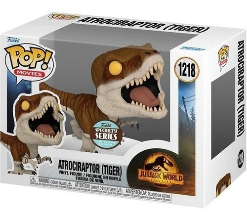 Funko Pop Movies: Jurassic World : Atrociraptor (tiger)