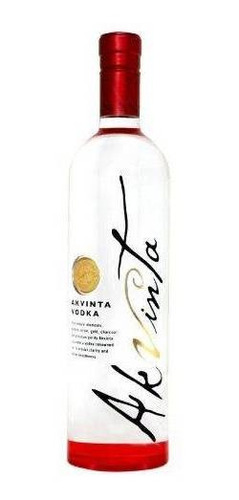 Vodka Akvinta Goldbottle