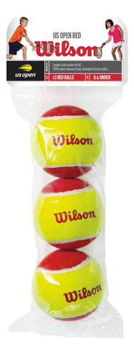 Pelotas Tenis Wilson Principiantes X3 Starter Balls 2-8 Años