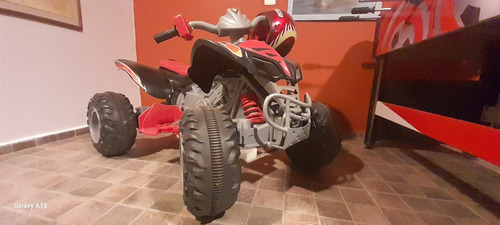 Cuatriciclo Niño Eléctrico, Batería 12v, C/ Casco De Regalo (Usado)