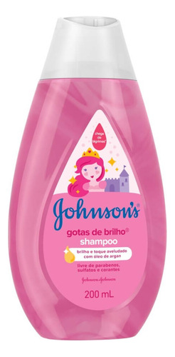  Shampoo Gotas de Brilho Johnson's Baby 200ml