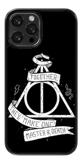Funda Para Celular Harry Potter Reliquias Triangulo Negro