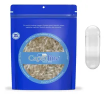 Comprar Cápsulas Veganas Vacías, Tamaño 100 Cápsulas, Transparentes,