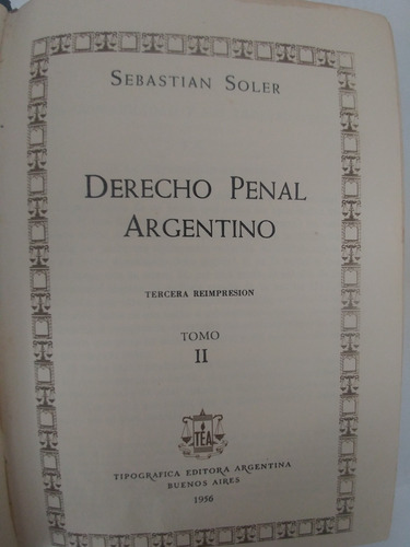 Libro Derecho Penal Argentino Tomó 2 Sebastián Soler (18)