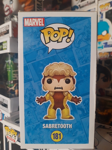 Funko Pop Sabretooth # 181 (Usado)