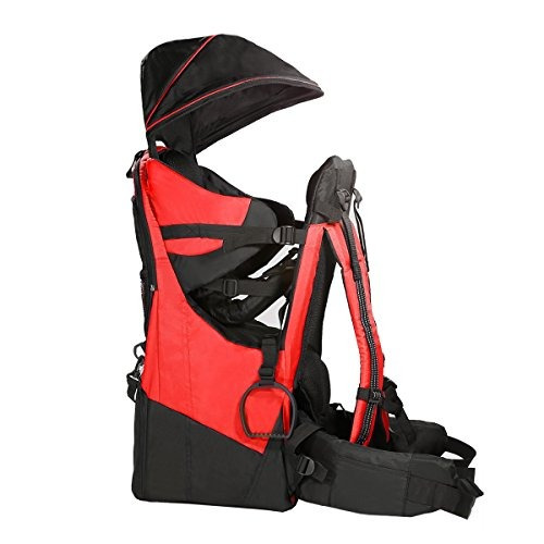 Deluxe Red Baby Mochila Infantil Cross Country Carrier Stan