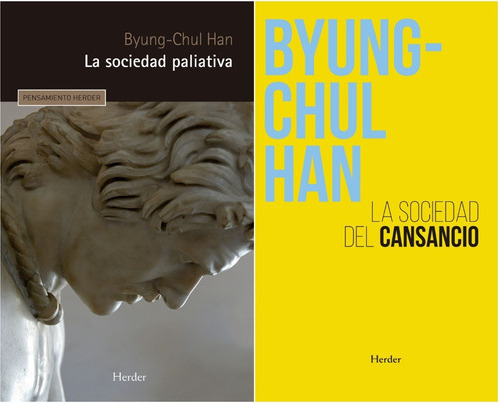 2 Libros Sociedad Paliativa Cansancio Byung Chul Ha Oiuuuys