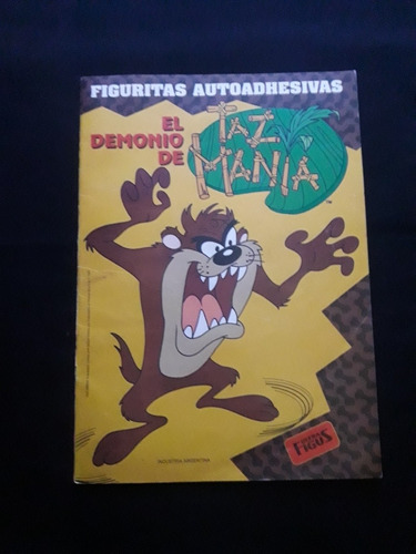 Album De Figuritas Demonio De Tazmania Ultrafigus 1991 Incom