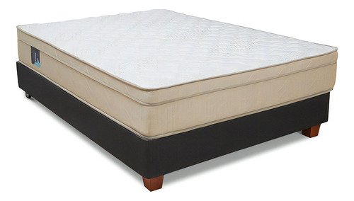 Cama Americana Super Nova 2 Plazas Color Blanco