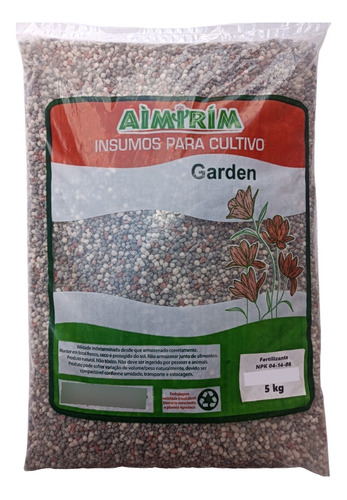 Npk Adubo Fertilizante Químico Plantas Flores 4 14 8 - 5 Kg